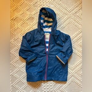 Hatley Raincoat - Navy Toddler 4